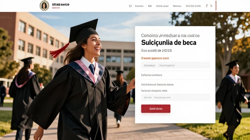 Fechas y solicitud de becas SETAB