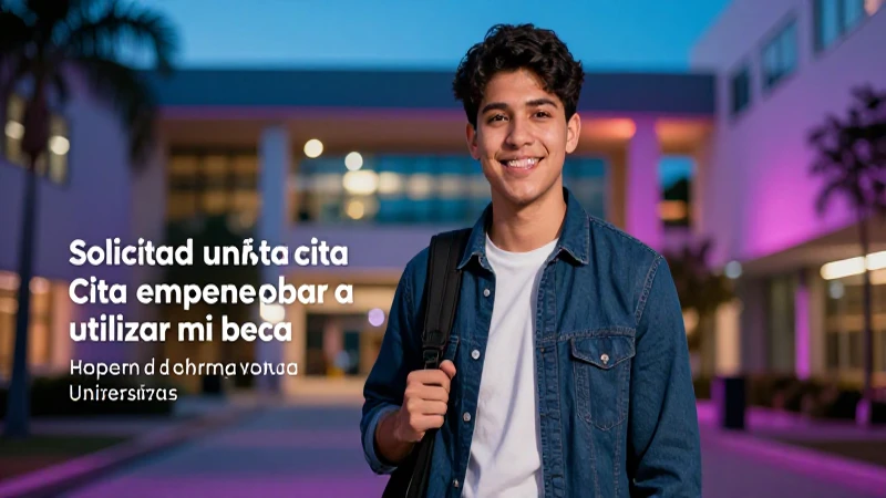 Paso 2: Solicitar cita para beca
