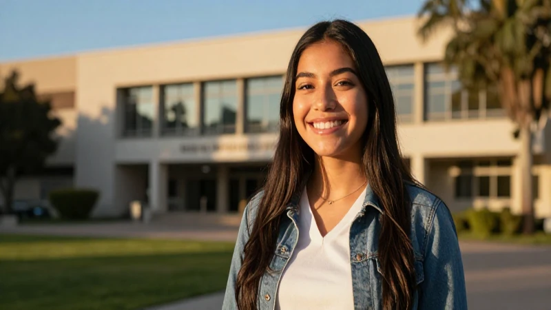Cuáles son los pasos para transferir dinero de la tarjeta bienestar 34 Estudiante mexicano sonríe en campus universitario