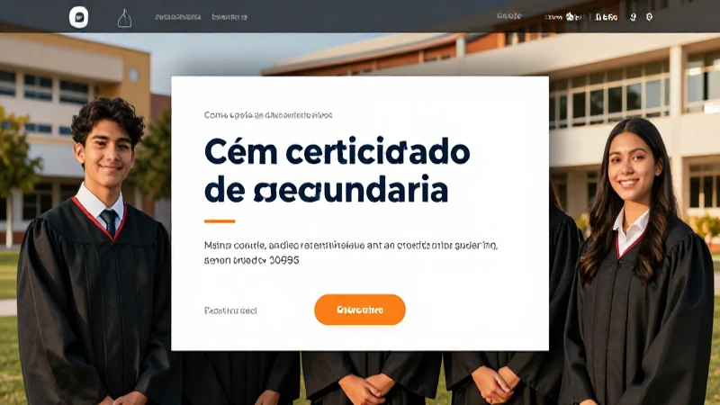 Descarga tu certificado de secundaria fácilmente ahora