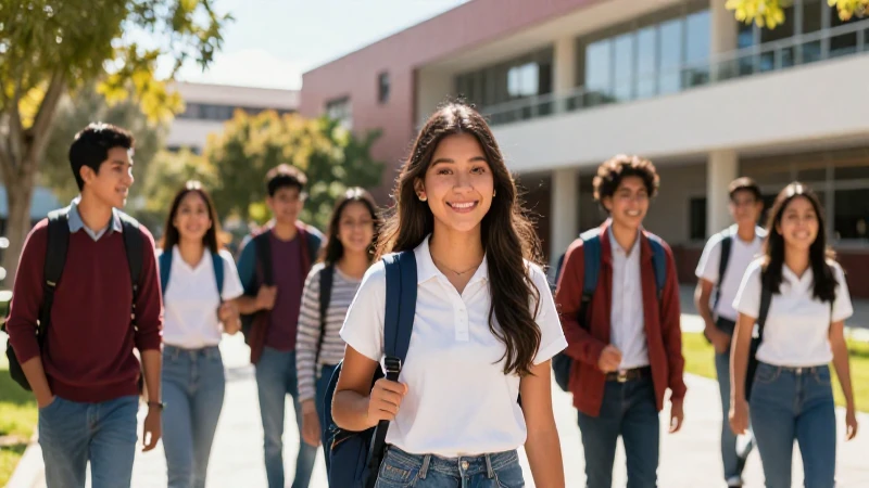 Estudiantes mexicanos inspiran en campus moderno