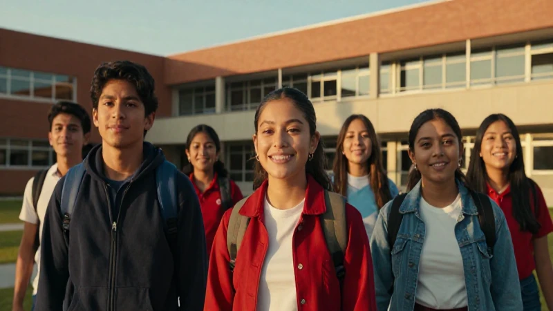 Estudiantes mexicanos llenos de esperanza