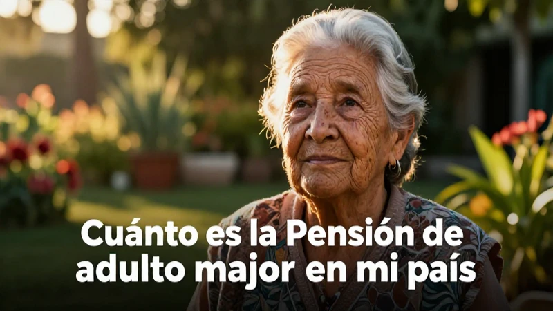 Información sobre pensión de adulto mayor