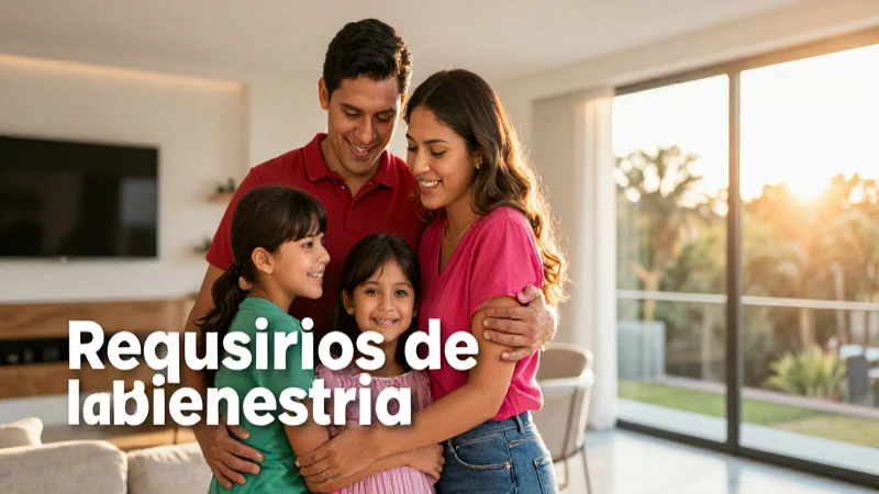 Requisitos para la pensión de bienestar