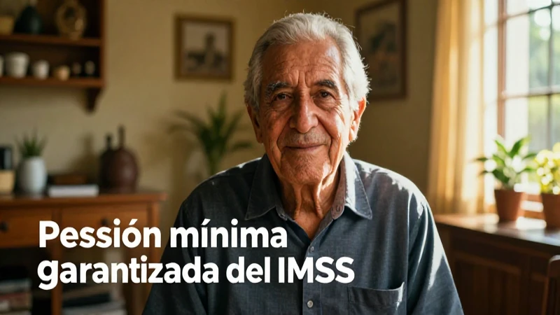 Pensión mínima garantizada por IMSS