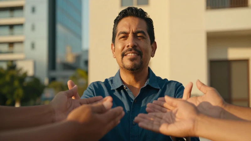 Hombre resiliente: esperanza y seguridad financiera