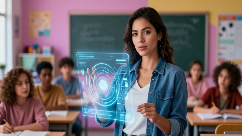 Maestro mexicano moderno con tecnología holográfica
