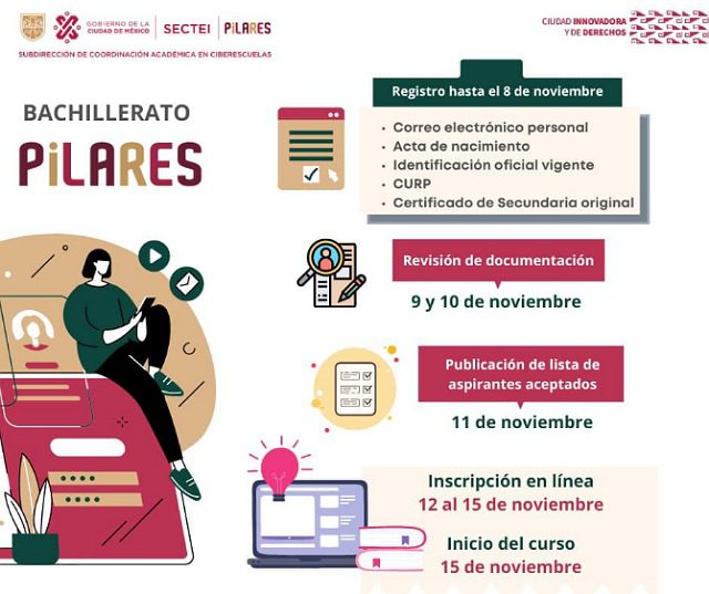pilares del bachillerato en linea flexibilidad autonomia y tecnologia
