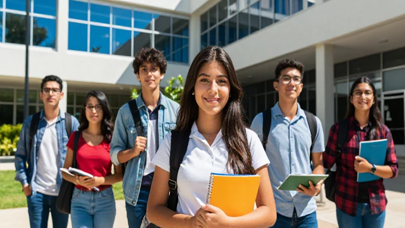 Jóvenes mexicanos triunfan en campus moderno