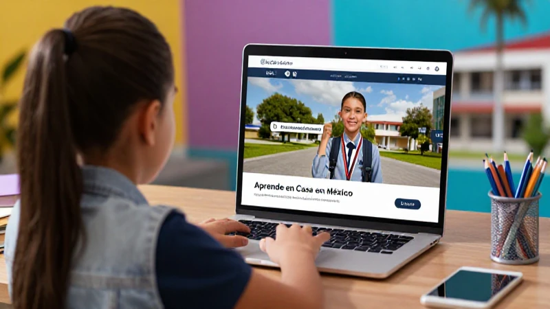 Plataforma oficial de Aprende en Casa