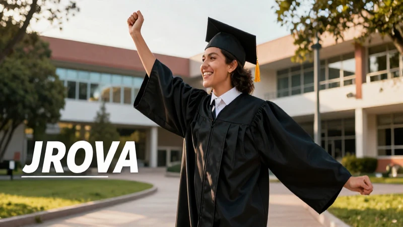 Estudiante mexicano celebra graduación universitaria vibrante