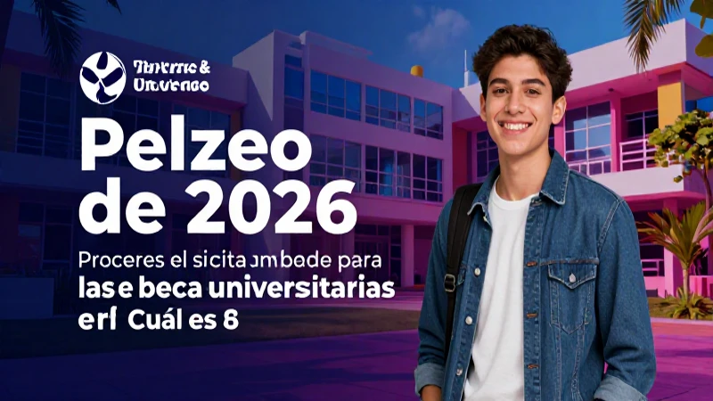 Plazo de becas universitarias 2026
