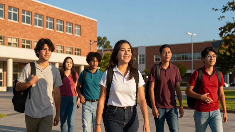 Futuro académico vibrante para estudiantes mexicanos