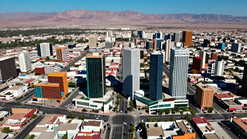 Mexicali moderno: urbanismo en desierto vibrante