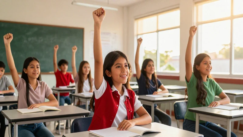 Estudiantes mexicanos triunfan en aula moderna