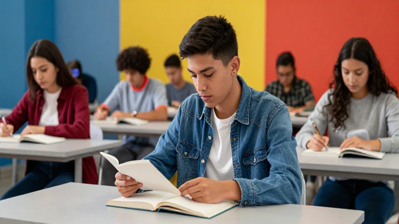Estudiantes universitarios en México buscan beca