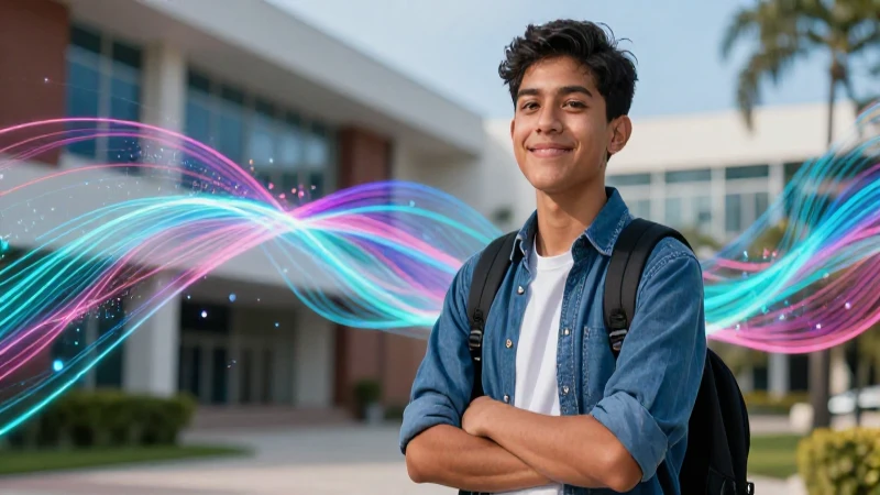 Joven mexicano triunfa con oportunidad académica