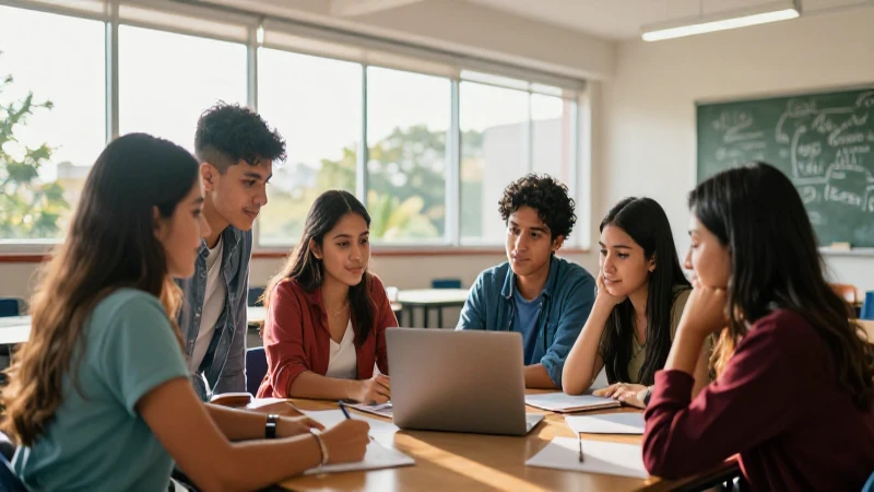 Estudiantes mexicanos colaboran en campus moderno