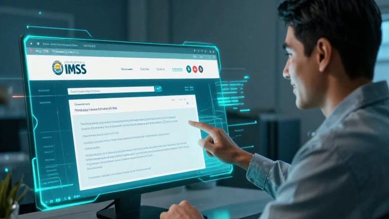 Realiza trámites y consultas en el portal del IMSS