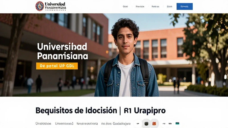 Encuentra requisitos de admisión en el portal UP GDL