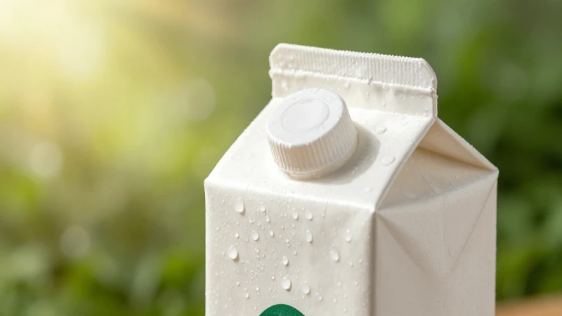 Leche blanca fresca bajo luz de estudio