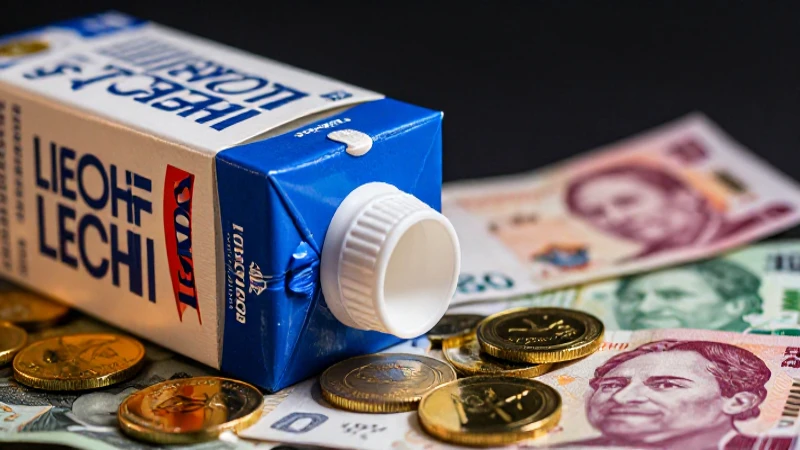 ¿Cuánto cuesta leche Liconsa?