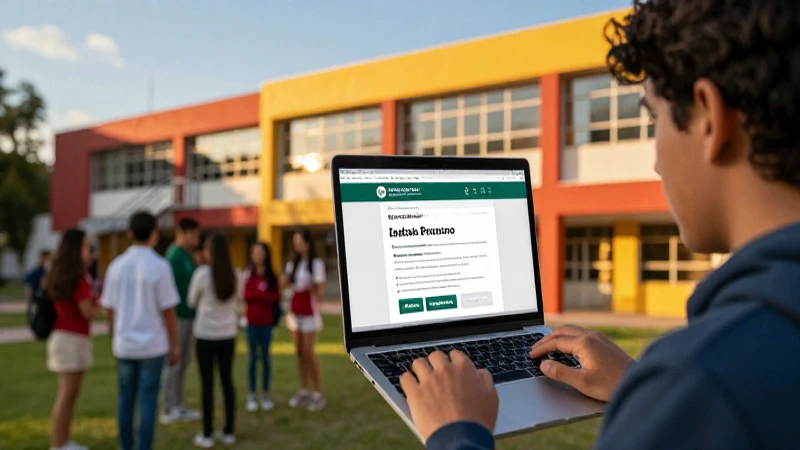 Guía visual para preinscribirse a prepa