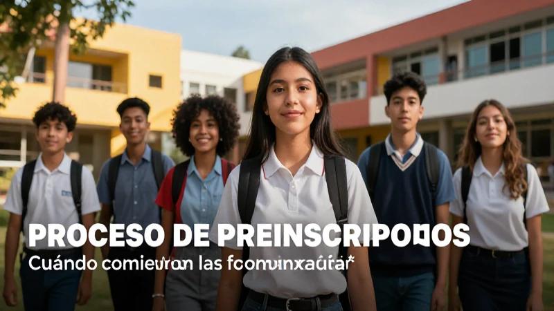 Preinscripción preparatoria: ¡Tu futuro empieza hoy!