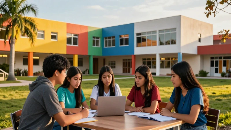 Éxito mexicano: colaboración en campus moderno