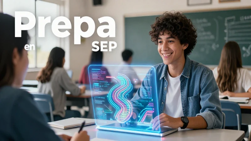 Inscripción y servicios de la Prepa en Línea SEP