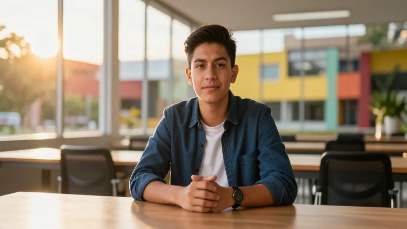 Joven líder mexicano, futuro prometedor