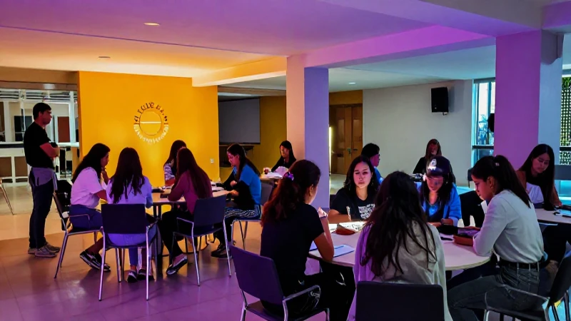 Vida estudiantil moderna y vibrante en UANL