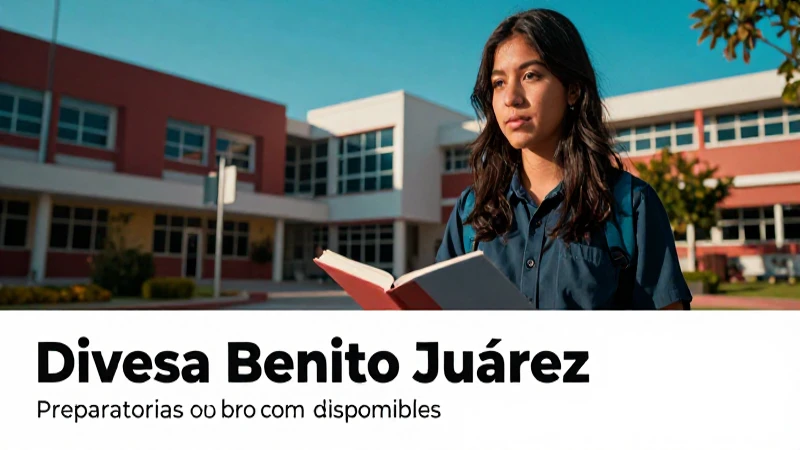 Preparatorias con la beca Benito Juárez