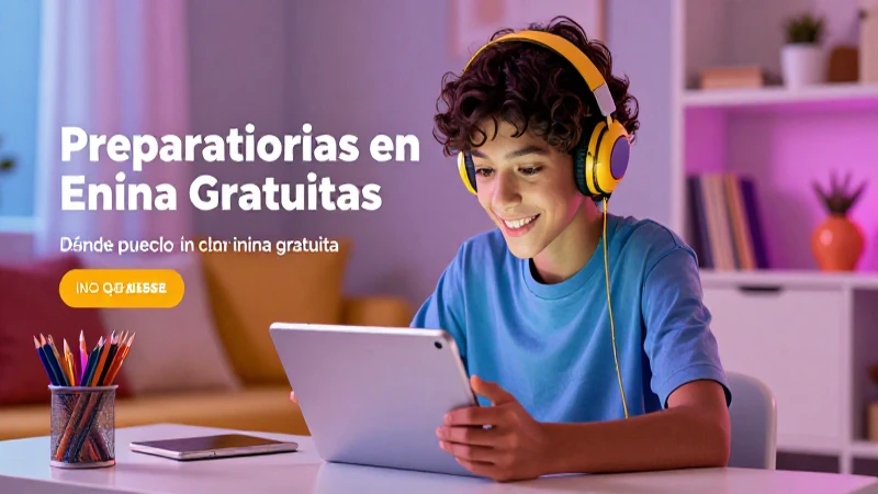 Preparatoria en línea gratuita: cómo inscribirse
