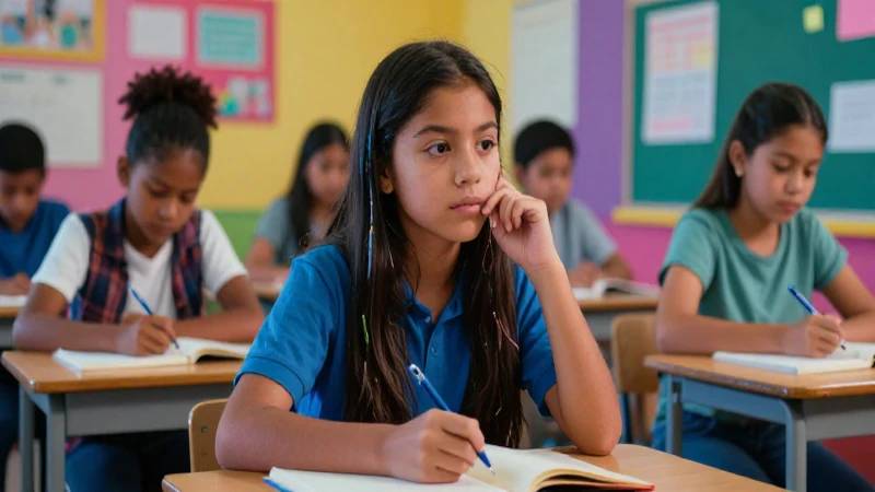 Estudiantes mexicanos exitosos en aula vibrante