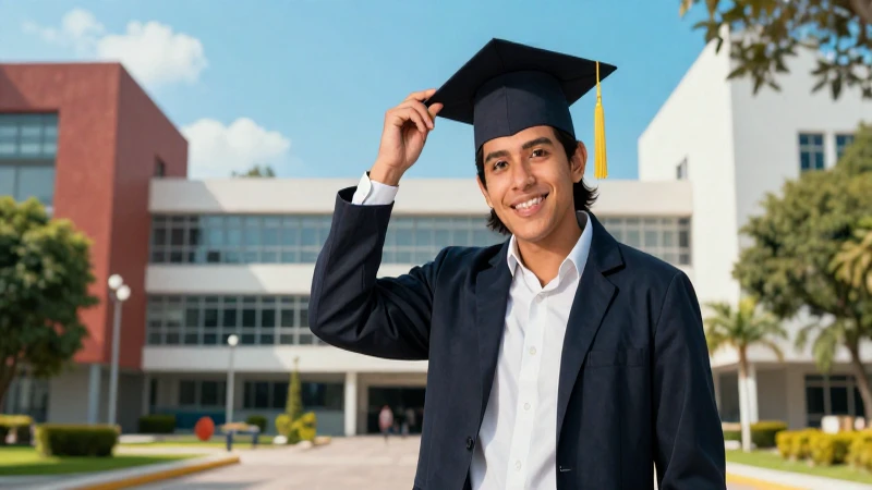 Estudiante mexicano triunfa en Monterrey con éxito