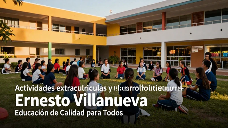 Desarrollo integral y educación de calidad
