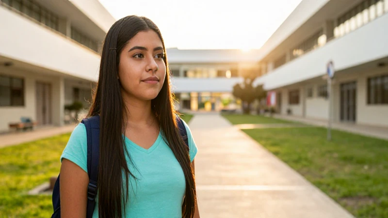 Joven mexicano inspirado mira su futuro brillante