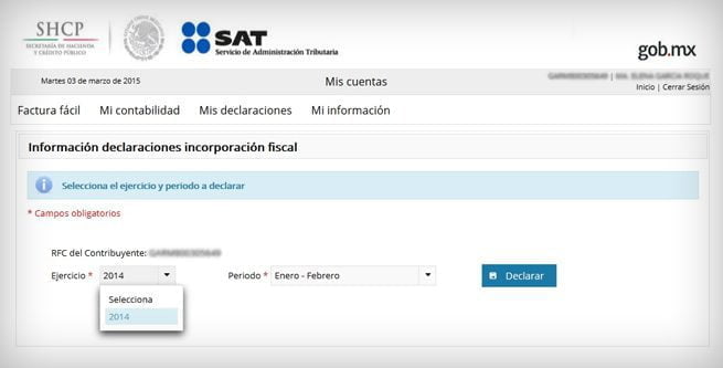 Procedimiento para la declaración bimestral al SAT: pasos y requisitos