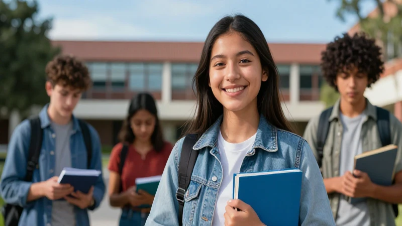 Joven mexicano con éxito académico