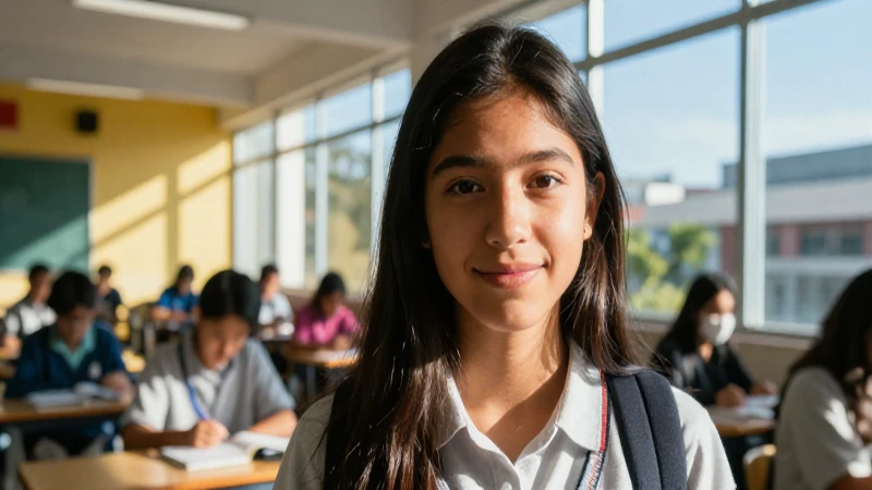 Estudiante mexicano triunfa en ambiente educativo moderno
