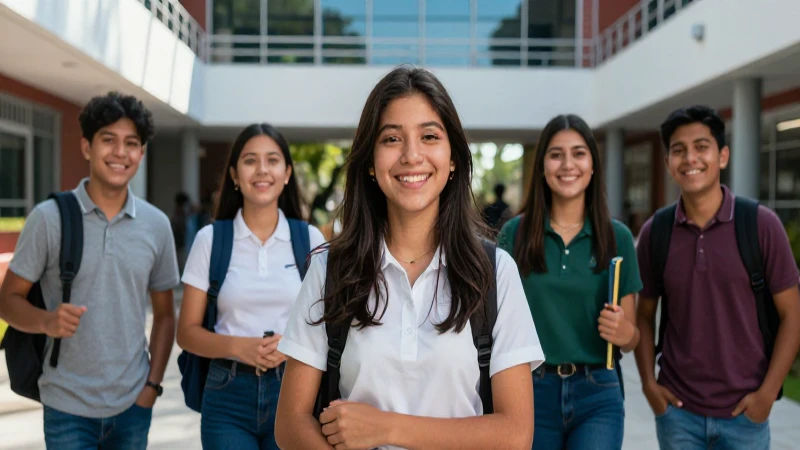 Estudiantes mexicanos son el progreso educativo