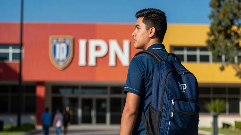 Oportunidad académica en estudiante IPN