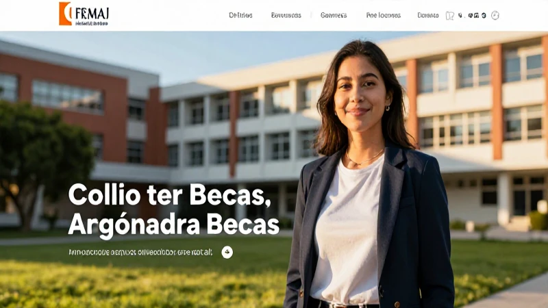 Presentar solicitud de becas en campus universitario