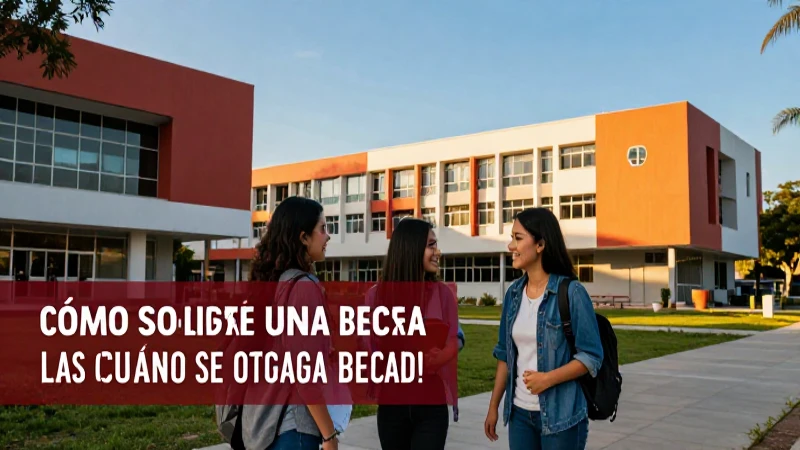 Proceso de solicitud y otorgamiento de becas