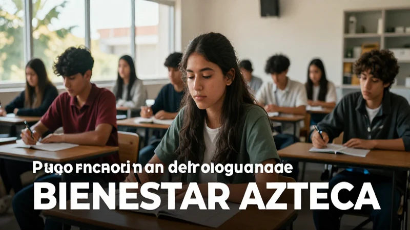 Fecha de pago del programa bienestar azteca