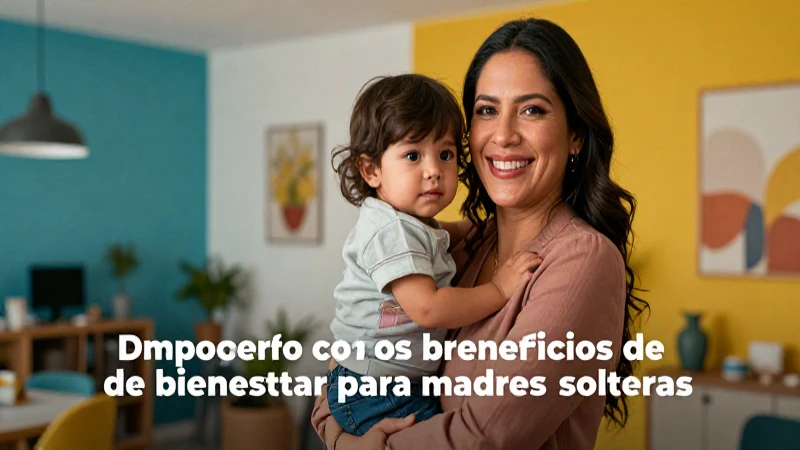 Beneficios del bienestar para madres solteras