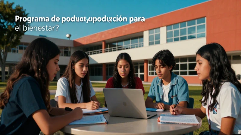 Promover el bienestar y el éxito escolar
