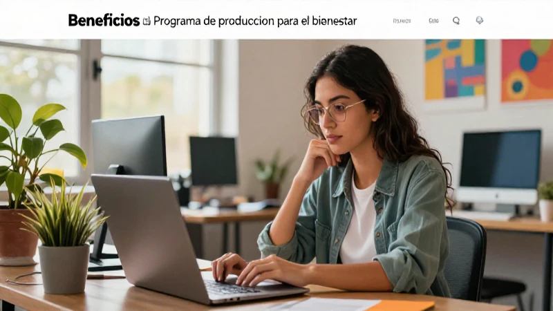 Programa de bienestar: beneficios y funcionamiento