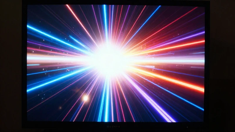 Pantalla de TV brillante, vibrante y cinematográfica
